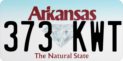AR license plate 373KWT