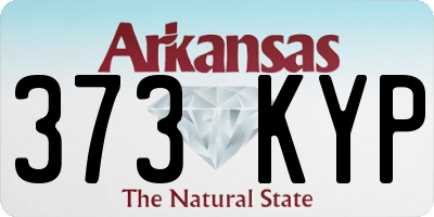 AR license plate 373KYP