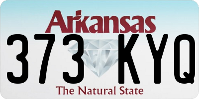 AR license plate 373KYQ