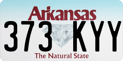 AR license plate 373KYY