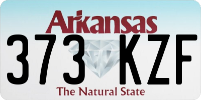 AR license plate 373KZF