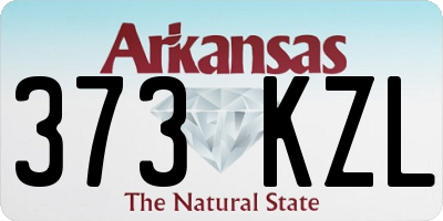 AR license plate 373KZL