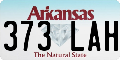 AR license plate 373LAH