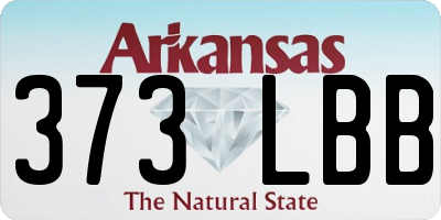 AR license plate 373LBB