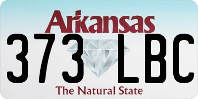 AR license plate 373LBC