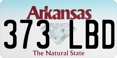 AR license plate 373LBD