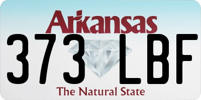 AR license plate 373LBF