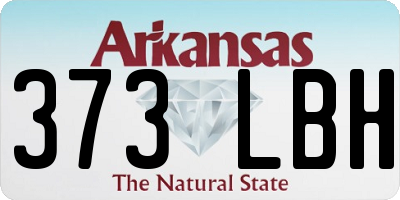 AR license plate 373LBH