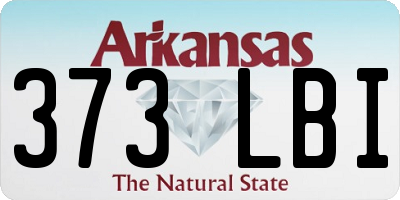 AR license plate 373LBI