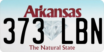 AR license plate 373LBN