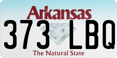 AR license plate 373LBQ