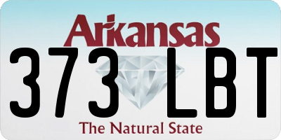 AR license plate 373LBT