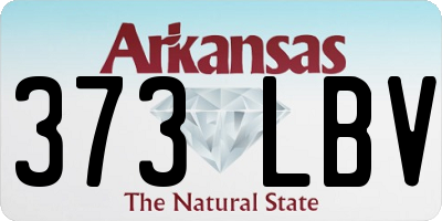 AR license plate 373LBV