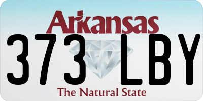 AR license plate 373LBY