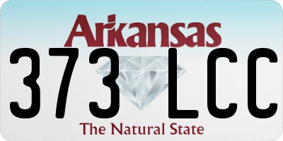 AR license plate 373LCC