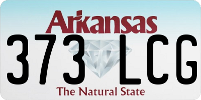 AR license plate 373LCG
