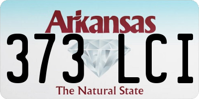 AR license plate 373LCI