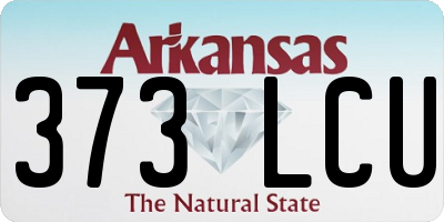 AR license plate 373LCU