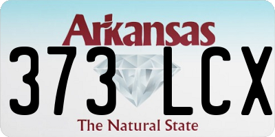 AR license plate 373LCX