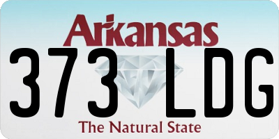 AR license plate 373LDG