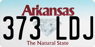 AR license plate 373LDJ