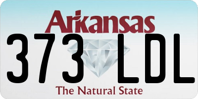 AR license plate 373LDL