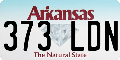 AR license plate 373LDN