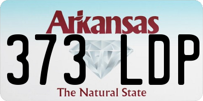 AR license plate 373LDP