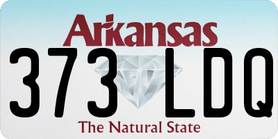 AR license plate 373LDQ