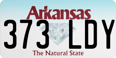 AR license plate 373LDY