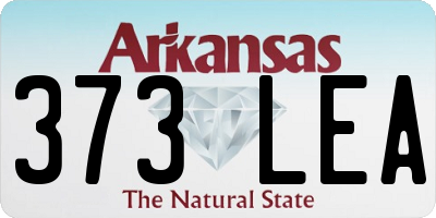 AR license plate 373LEA