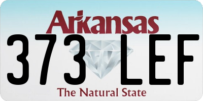 AR license plate 373LEF
