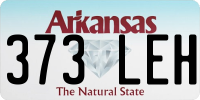 AR license plate 373LEH