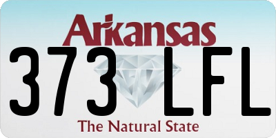 AR license plate 373LFL