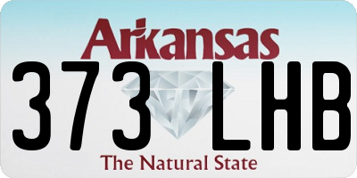 AR license plate 373LHB