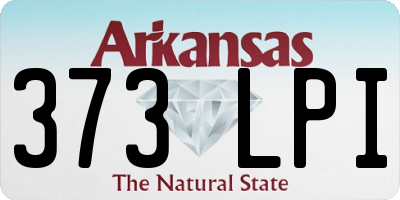 AR license plate 373LPI