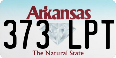 AR license plate 373LPT