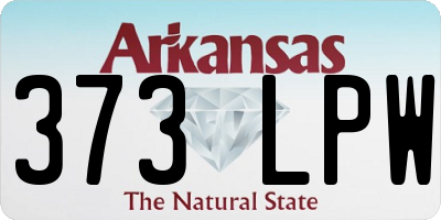 AR license plate 373LPW