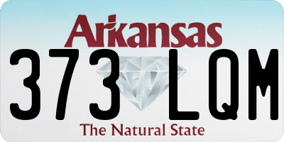 AR license plate 373LQM