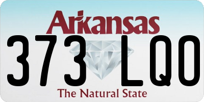AR license plate 373LQO