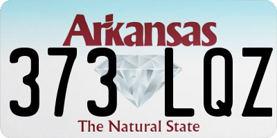AR license plate 373LQZ