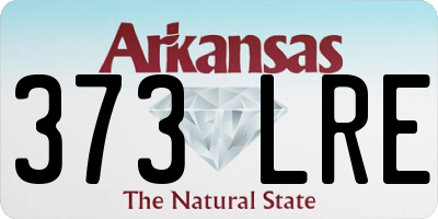 AR license plate 373LRE
