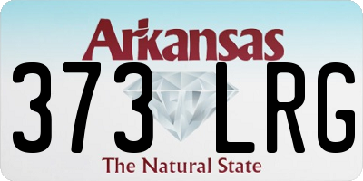 AR license plate 373LRG