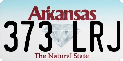AR license plate 373LRJ