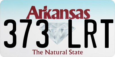 AR license plate 373LRT