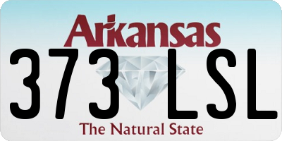 AR license plate 373LSL