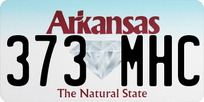 AR license plate 373MHC
