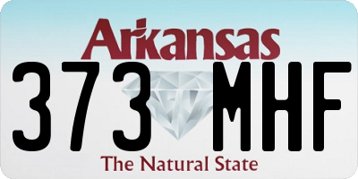 AR license plate 373MHF