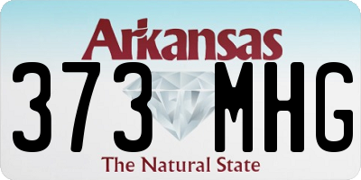 AR license plate 373MHG