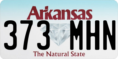 AR license plate 373MHN